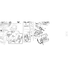 CAVO BATTERIA POSITIVO PG BENZINA ORIGINALE KUBOTA GIANNI FERRARI 00777800169