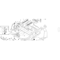 STAFFA SUPP. FUSIBILI E RELE COMPL. ZNT ORIGINALE KUBOTA GIANNI FERRARI 91001580000