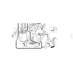 TUBO 3/8 1SN F90°1/2-OC1/4 L-800 135° ORIGINALE KUBOTA GIANNI FERRARI 92002120003 | Newgardenstore.eu