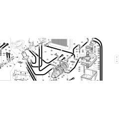 TUBO 1/4 1SN OC3/8-F9/16-18ORFS L-1450 ORIGINAL KUBOTA GIANNI FERRARI 91003110032