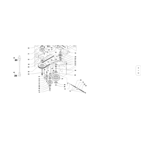 ALBERO GALOPPINO FISSO ORIGINALE KUBOTA GIANNI FERRARI 94010000029