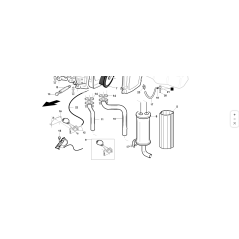 COLLECTEUR AVANT KUBOTA GIANNI FERRARI ORIGINAL 92001300002 | Newgardenstore.eu