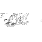 KUBOTA GIANNI FERRARI LEVIER DE COMMANDE DE FREIN DE STATIONNEMENT COMPLET ZNT ORIGINAL 92001120000
