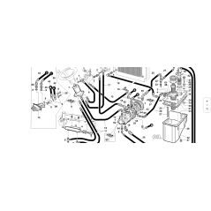 TUBO 1/4 1SC OC3/8-F9/16-18ORFS L-1360 ORIGINAL KUBOTA GIANNI FERRARI 91003110017