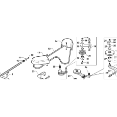 CARTER DE VILEBREQUIN GAUCHE PLAT ORIGINAL KUBOTA GIANNI FERRARI 88001000013