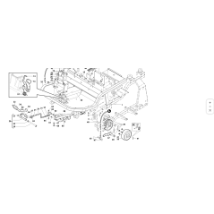 SUPPORT D'ACCÉLÉRATEUR COMPLET KUBOTA GIANNI FERRARI ZNT ORIGINAL 91001540000 | Newgardenstore.eu
