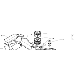 REAR SEMI-CONVEYOR COMPLETE PAINTED ORIGINAL KUBOTA GIANNI FERRARI 94011150000 | Newgardenstore.eu