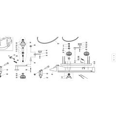 CALIBRO PULEGGIA ORIGINALE KUBOTA GIANNI FERRARI 93900393004