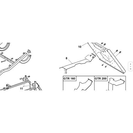 PROTEZIONE TERMICA DX ORIGINALE KUBOTA GIANNI FERRARI 87001000060