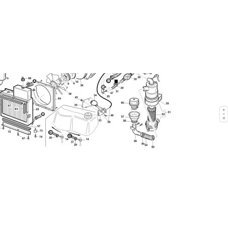 AIR INLET PIPE TO COMPLETE FILTER CAT ORIGINAL KUBOTA GIANNI FERRARI 92006130000