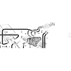 TUBO 1/4 1SC F90°1/4-F45°1/8 L-1130 270° ORIGINALE KUBOTA GIANNI FERRARI 95303000068 | Newgardenstore.eu