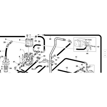 ADATTATORE A T M/F/M GIREVOLE 1/2 ORIGINALE KUBOTA GIANNI FERRARI 00777600137