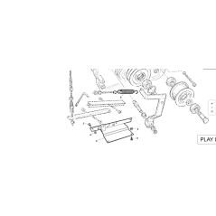 SUPP. FERMO CINGHIA D. COMP. VERN. ORIGINALE KUBOTA GIANNI FERRARI PC95049120000