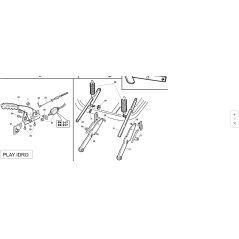ORIGINAL KUBOTA GIANNI FERRARI LINKS FEDERBEFESTIGUNGSPLATTE 95042000032 | Newgardenstore.eu
