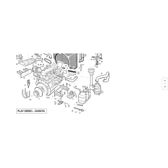 TUYAU DE FILTRE À AIR KUBOTA ORIGINAL KUBOTA GIANNI FERRARI 95124000007