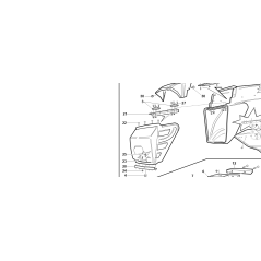 RENFORT D'ANGLE DE PORTE DE PANIER ORIGINAL KUBOTA GIANNI FERRARI 91001000057 | Newgardenstore.eu