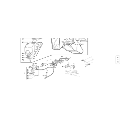 CENTRAGGIO CESTO MOBILE  ZNT ORIGINALE KUBOTA GIANNI FERRARI 91001520000