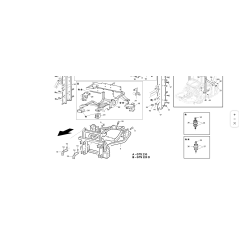 FRONT LEFT BUFFER FIXING BRACKET VRN ORIGINAL KUBOTA GIANNI FERRARI 92006000015 | Newgardenstore.eu