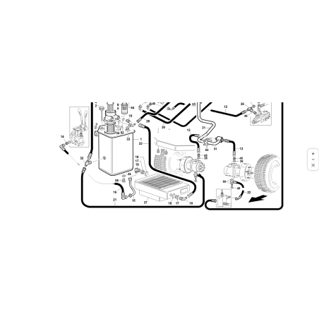 ADAPTADOR GIRATORIO ORIGINAL KUBOTA GIANNI FERRARI 00777600134 90° M/M 3/4