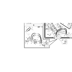 "DICHTUNGSANSCHLUSS 1/2 BSP 1""1/16 UNF" ORIGINAL KUBOTA GIANNI FERRARI 00777600203