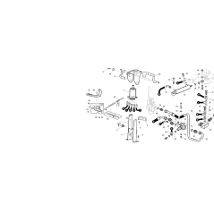 SUPPORTO PEDALE AVANZ. PREMONTATO ORIGINALE KUBOTA GIANNI FERRARI 92001540000