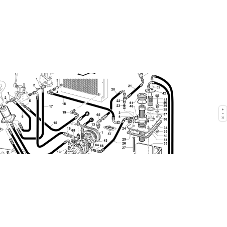 FILTRO INMERSOR ORIGINAL KUBOTA GIANNI FERRARI 91001000014 DE 250 MICRAS