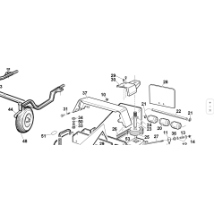 Boîtier de protection mécanique peint d'origine KUBOTA GIANNI FERRARI 95566110001