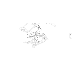 ORIGINAL KUBOTA GIANNI FERRARI 87106000001 RH HEAT SHIELD