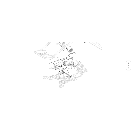 ORIGINAL KUBOTA GIANNI FERRARI 87106000001 PROTECTOR TÉRMICO DERECHO