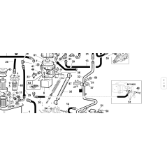 KUBOTA GIANNI FERRARI 92001430000 PALANCA DE ACCIONAMIENTO DE BOMBA COMPLETA ZNT ORIGINAL | Newgardenstore.eu