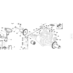 BARRA DE ACOPLAMIENTO CORTA PREMONTADA ORIGINAL KUBOTA GIANNI FERRARI 94010930000