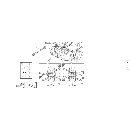 VORDERDECKSCHUTZ cm 112 VRN ORIGINAL KUBOTA GIANNI FERRARI PV95023000004