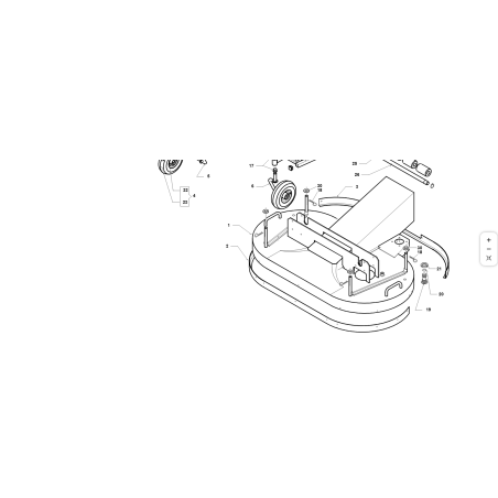 VORDERDECKSCHUTZ 1200mm ORIGINAL KUBOTA GIANNI FERRARI 95102000001