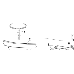 ALBERO RINVIO STERZO 4R COMPL.ZNT ORIGINALE KUBOTA GIANNI FERRARI PZ95559100000