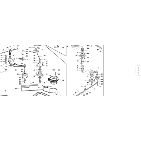 ALBERO RINVIO ZNT ORIGINALE KUBOTA GIANNI FERRARI 87001000017