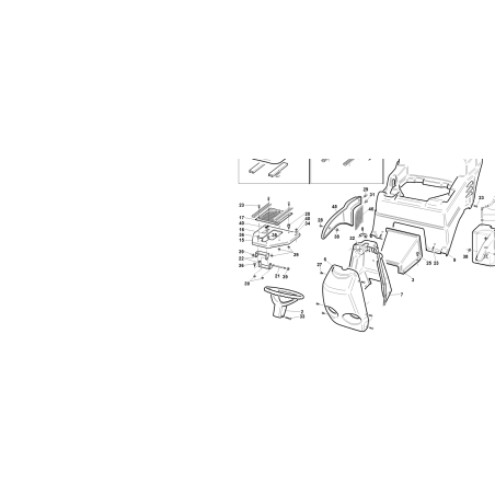 FILET DE PROTECTION COMPLET ORIGINAL KUBOTA GIANNI FERRARI 94500500000