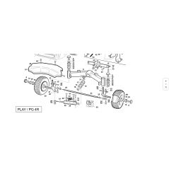 HOSE R1 1/4 L-2880 OC1/4 OC1/4 ORIGINAL KUBOTA GIANNI FERRARI 00777600059