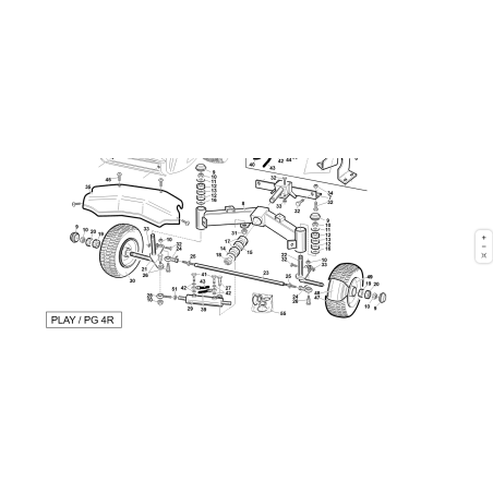 HOSE R1 1/4 L-2880 OC1/4 OC1/4 ORIGINAL KUBOTA GIANNI FERRARI 00777600059