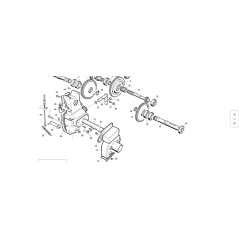 LEVIER DE DIFFÉRENTIEL COMPLET ORIGINAL KUBOTA GIANNI FERRARI 00777301012