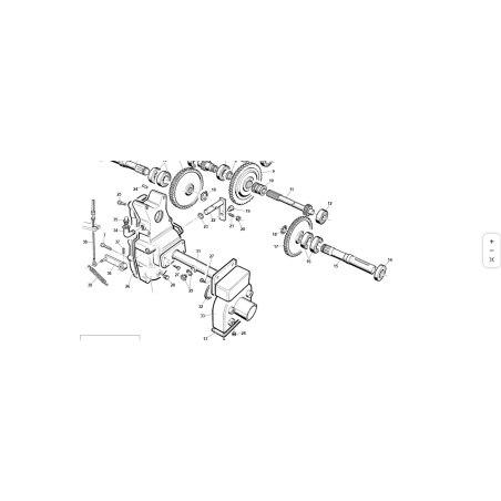 LEVIER DE DIFFÉRENTIEL COMPLET ORIGINAL KUBOTA GIANNI FERRARI 00777301012