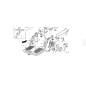 TAPPETINO PEDANA DX ORIGINALE KUBOTA GIANNI FERRARI 92001000051