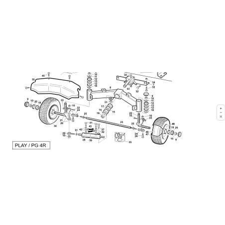 HOSE R1 1/4 l-2880 OC1/4 F90(1/4) ORIGINAL KUBOTA GIANNI FERRARI 00777600061