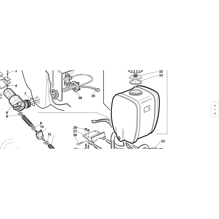 WASSEREINLASSFILTER F200 + 90°-ANSCHLUSS ORIGINAL KUBOTA GIANNI FERRARI 00111970170