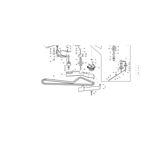 POLEA DE RETENCIÓN DE CORREA ORIGINAL KUBOTA GIANNI FERRARI 95029000007