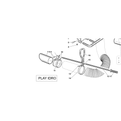 ACC BAND. STAINLESS STEEL Ø160 ORIGINAL KUBOTA GIANNI FERRARI 00111990068