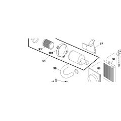 SUP. Filtre à air diesel KUBOTA GIANNI FERRARI d'origine 93900583299 | Newgardenstore.eu