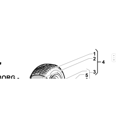 TRELLEBORG 140-6 6PR T539 ORIGINAL KUBOTA GIANNI FERRARI 00111940013 TIRE | Newgardenstore.eu