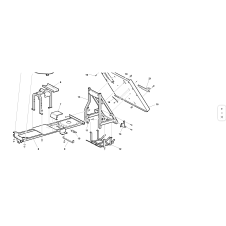 ORIGINAL KUBOTA GIANNI FERRARI 89001300000 CAT TRANSAXLE GUARD