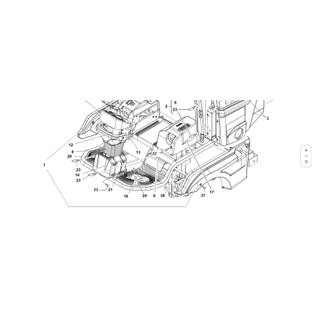 ALFOMBRILLA PLATAFORMA IZQUIERDA ORIGINAL KUBOTA GIANNI FERRARI 91001000023