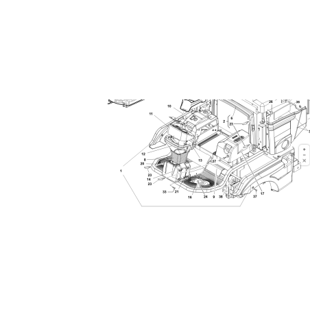 ALFOMBRILLA DERECHA DE PLATAFORMA ORIGINAL KUBOTA GIANNI FERRARI 91001000024